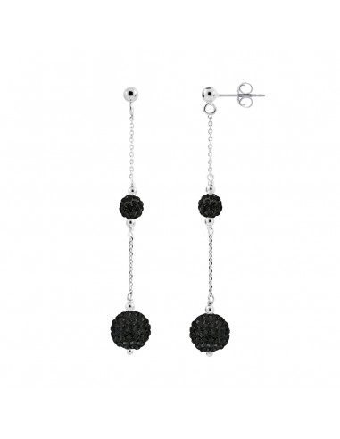 Boucles d'Oreilles "BLACK NIGHT"...