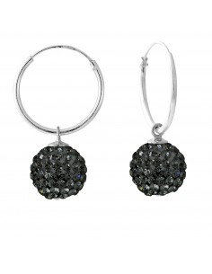 Boucles d'Oreilles "BLACK...