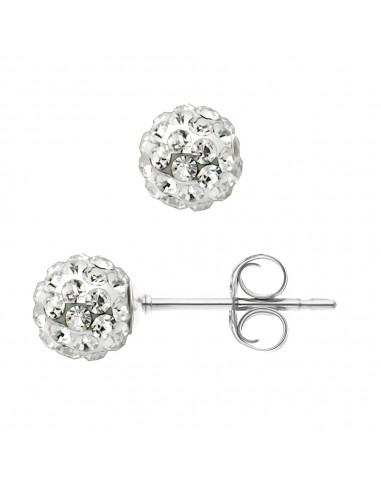 Boucles d'Oreilles "Pure WHITE" 