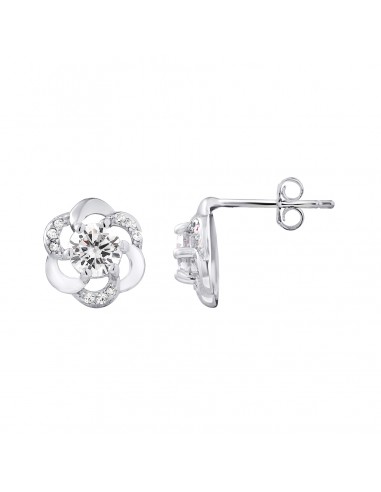 Boucles d'Oreilles motif "FLEUR"