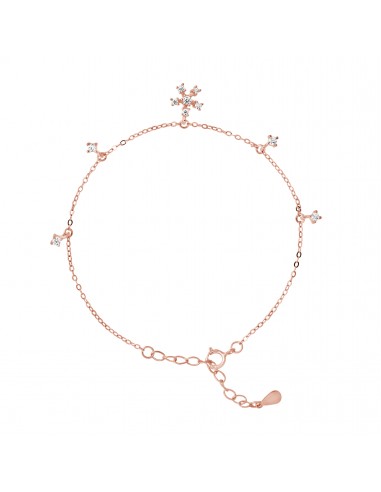 Bracelet motif "FLOCON DE NEIGE" avec...