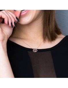 Collier motif "CUR"... 2