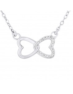 Collier motif "CUR" Face à...