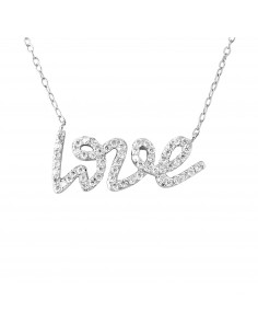 Collier "LOVE" entièrement...