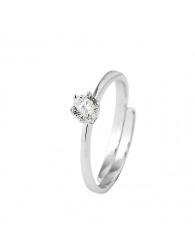 Bague Solitaire serti de 6 Griffes  