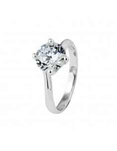 Bague Solitaire serti de 4...