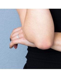 Bague Solitaire serti de 4... 2