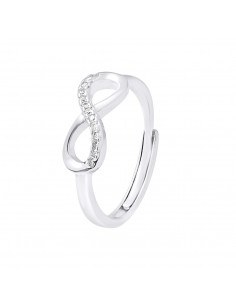 Bague motif "INFINI"...
