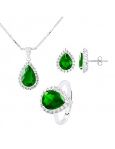 PARURE motif "POIRE"...