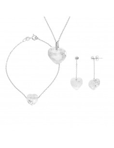Parure  "SWAROVSKI Coeur"...