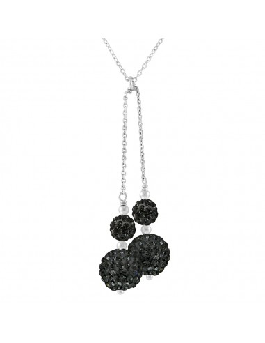 Collier Cravate "BLACK NIGHT"