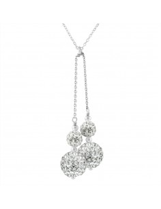 Collier Cravate "Pure WHITE" 