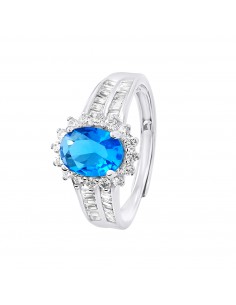 Bague motif "OVALE" Ajustable 